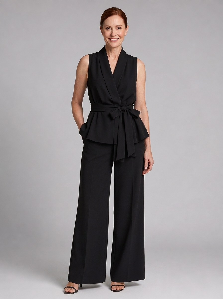 Charlotte | Wrap Top & Pants Set