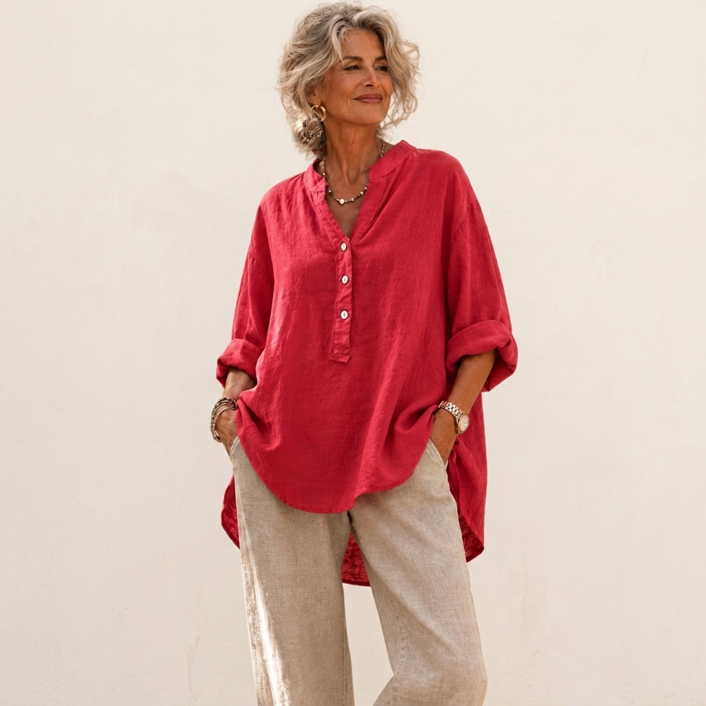 Zoey | V-Neck Blouse