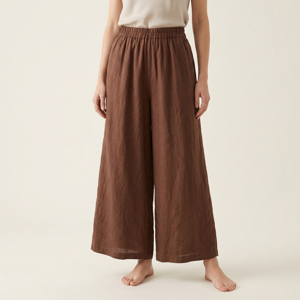 Nicole | Elegant Loose Waistband Pants | Wide Leg Pants