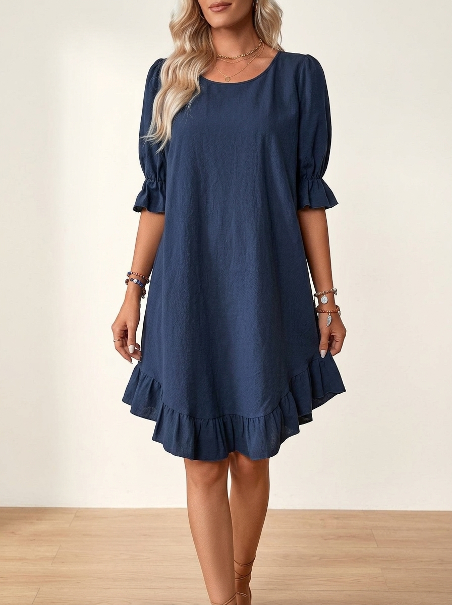 EMILIE™ - Tummy Covering Summer Dress | Summer Dress