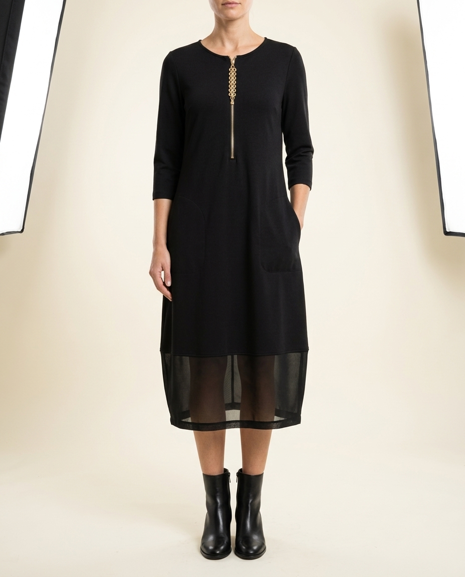 ANORA™ - Luxe Elegance Dress | Midi Dress