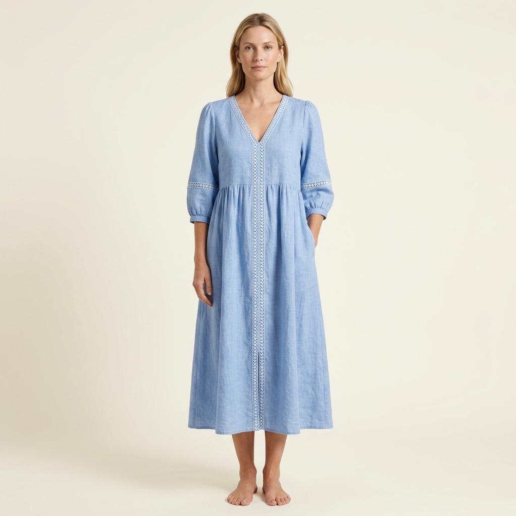 Pearl's Afternoon Garden | Midi Dress