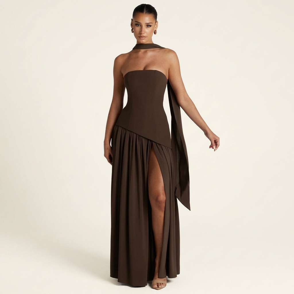 LINDSAY™ - Elegant Sleeveless Bodycon Maxi Party Dress | Maxi Party Dress